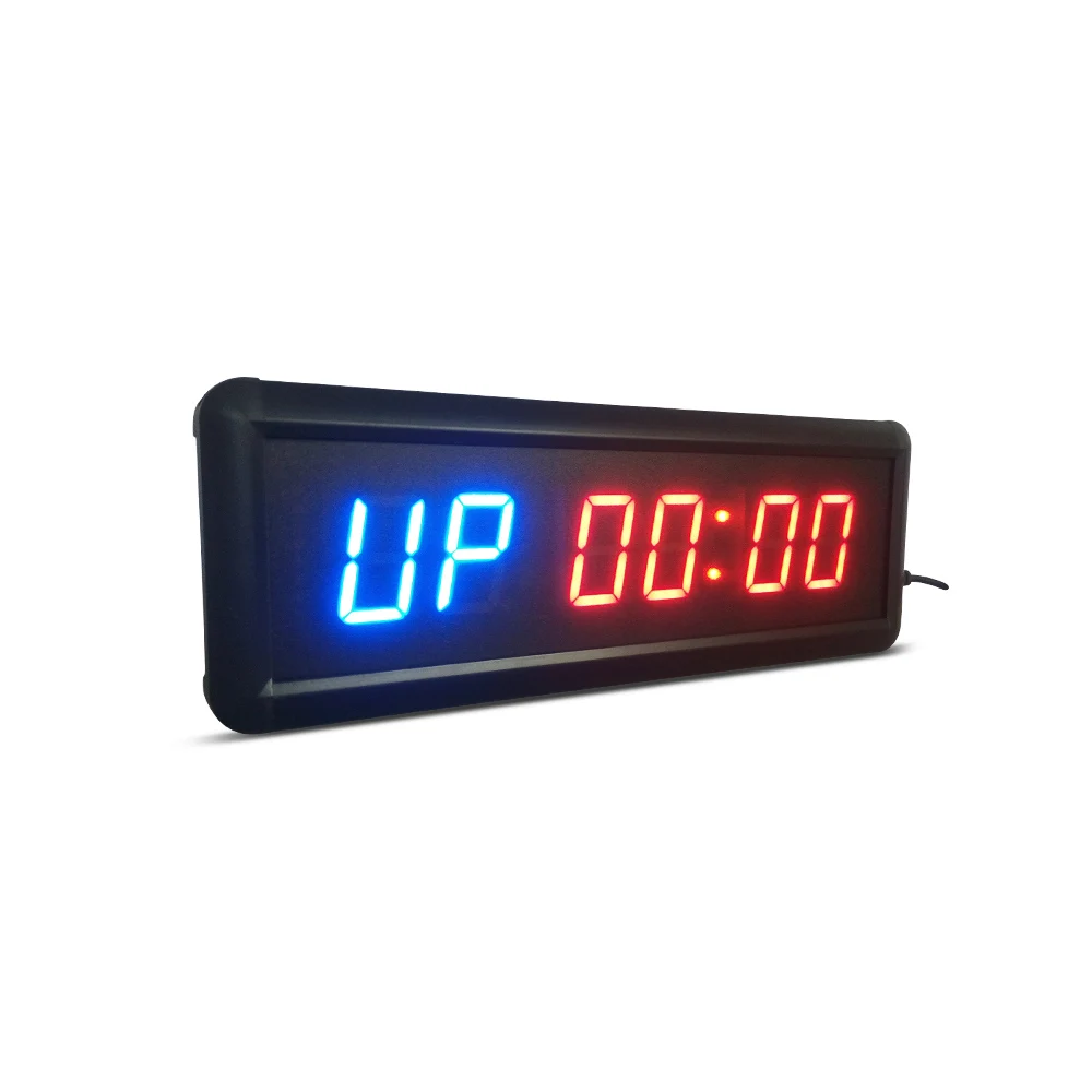  free shipping 1.5 GYM Crossfit Timer LED Interval Timer Training Time And Rest Time Alternate Count - 32761468508