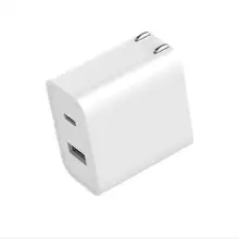 Xiaomi USB зарядное устройство 1A1C 30 Вт макс умный выход PD 2,0 быстрая QC 3,0 зарядка type-C 5 V = 3A 9 V 9 V = 3A 15 V = 2A 12 V = 2.25A