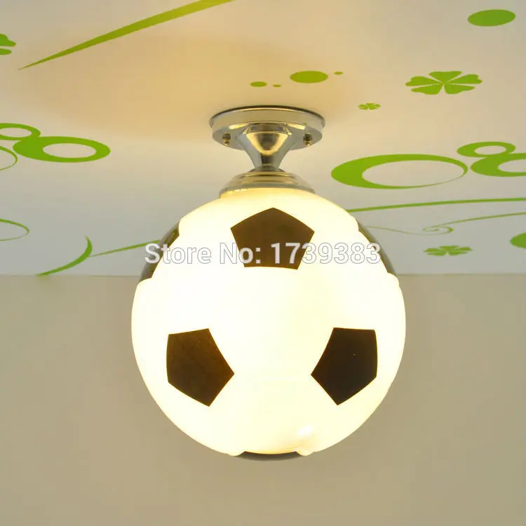 

25CM led ceiling lamp globe ceiling lamps baby room basketball ceiling lights football lamp kids room led ceiling light princess