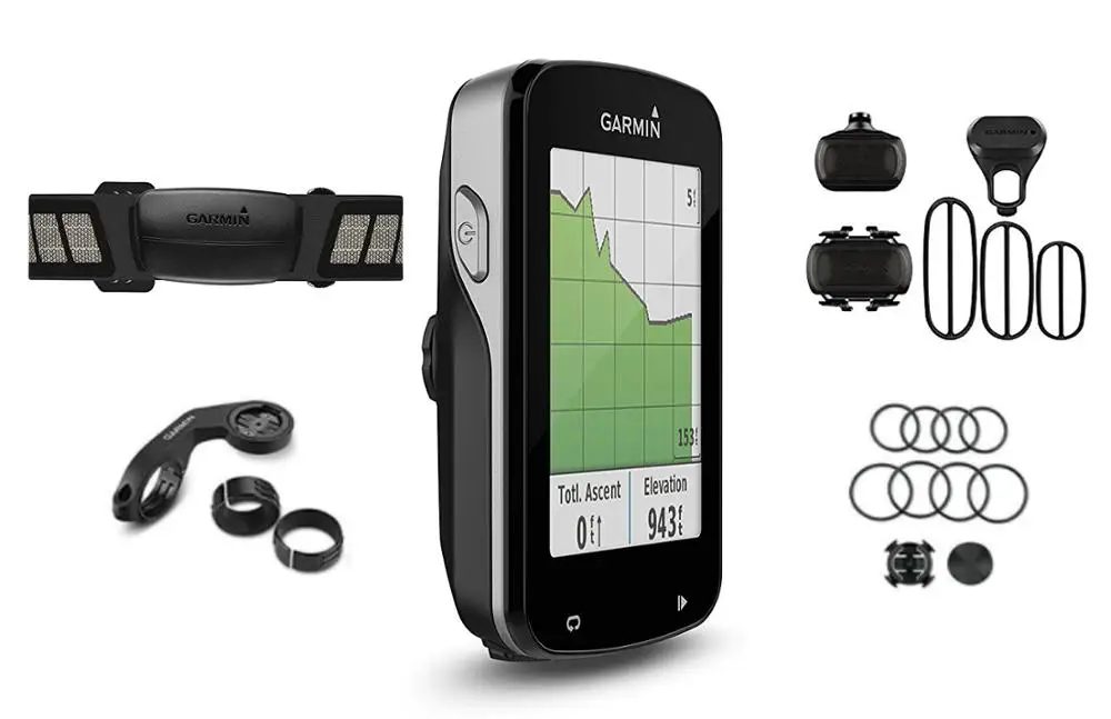 Garmin Edge 820, gps, велосипедный компьютер, велосипедный спидометр, gps, garmin, крепление MTB, дорожный велосипед - Цвет: bundle