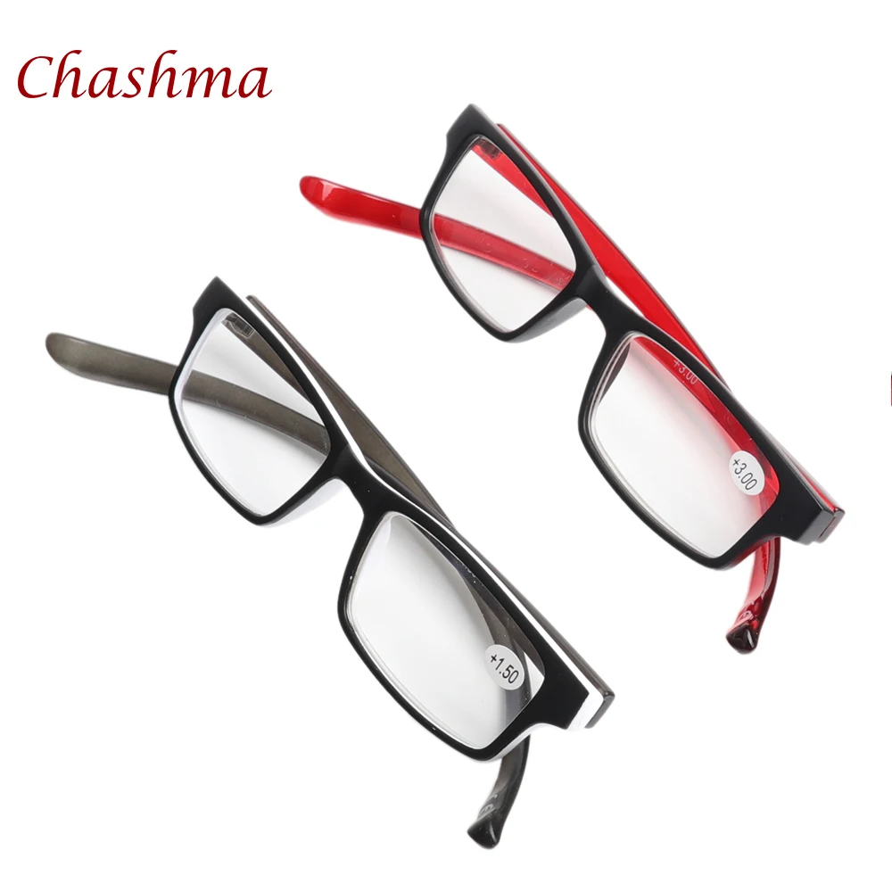 Chashma брендовые дизайнерские линзы gafas de lectura lentes opticos hombre женские очки длинные дужки очки для чтения мужские с Чехол