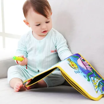 

Kids Portable Soft Chalk Board Blackboard Chalkboard Graffiti Writing Book Board with 3pcs Chalks DIY Drawing Painting Toys