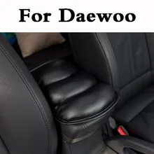 Автомобильный подлокотник для центральной консоли, чехол для сиденья, мягкий полиуретановый коврик для Daewoo Matiz Nexia Nubira Sens Tosca Winstorm