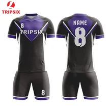 Полиэстер спортивная одежда футбольное Джерси на заказ топы с полосками, персонализированные логотип команды номер Футбольная форма рубашка