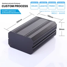 160*94-250 мм (шхвхг) новый алюминиевый проект box корпус случае электронных diy дело