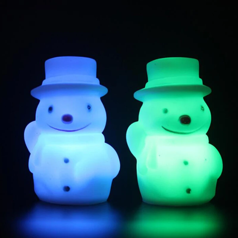 Night Light Santa Claus light Home Bedroom Desktop Changing Colors Lovely Fox Shape LED Night Light Decoration Bedside Lamp (1)