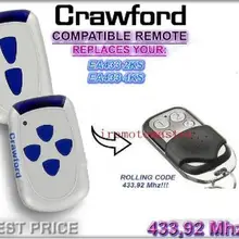 Crawford EA433 2KS 4KS совместимый пульт дистанционного управления высокого качества прокатки код