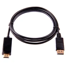 IG-1.8M/6FT 10FT Дисплей Порт DP Мужской к HDMI Мужской M/M кабель адаптер для MacBook Air Dell монитор