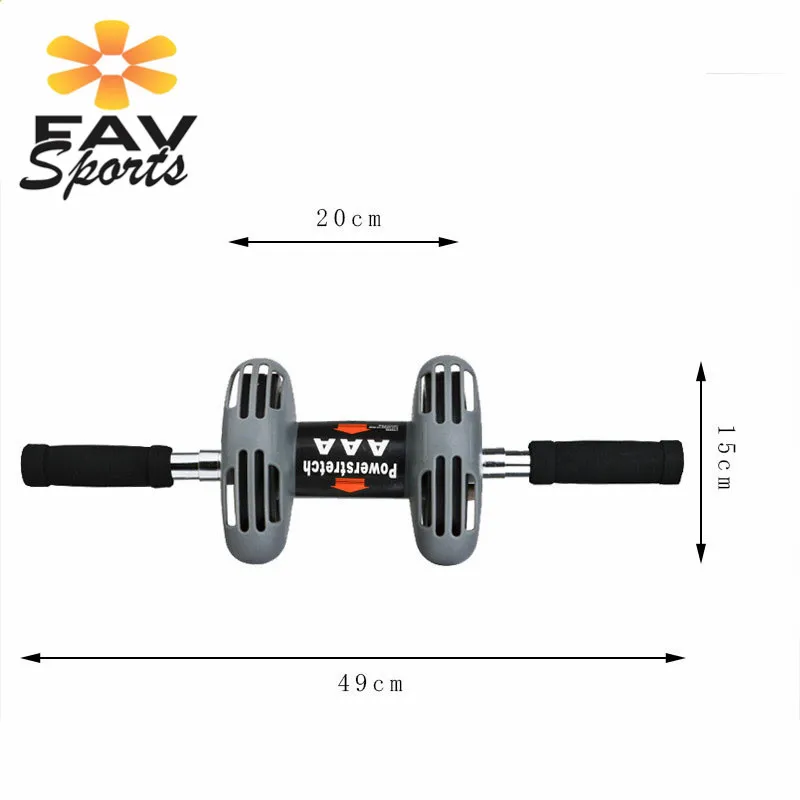2018 Hot Sales Abs Machine Dual-Roll Abdominal Wheel Gym Fitness AB Rollers for Core Trainer Arm Waist with Knee Mat Adominales 2018 Hot Sales Abs Machine Dual-Roll Abdominal Wheel Gym Fitness AB Rollers for Core Trainer Arm Waist with Knee Mat Adominales