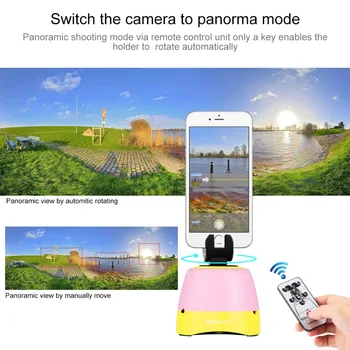 

Panoramic Head For Mobile Phone Electronic 360 Degree Rotation Remote Controller+Ballhead For Smartphone/GoPro/DSLR Cameras