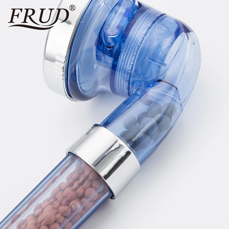 FRUD 2019 отрицательная Ионная спа Фильтруемая Регулируемая душевая головка с