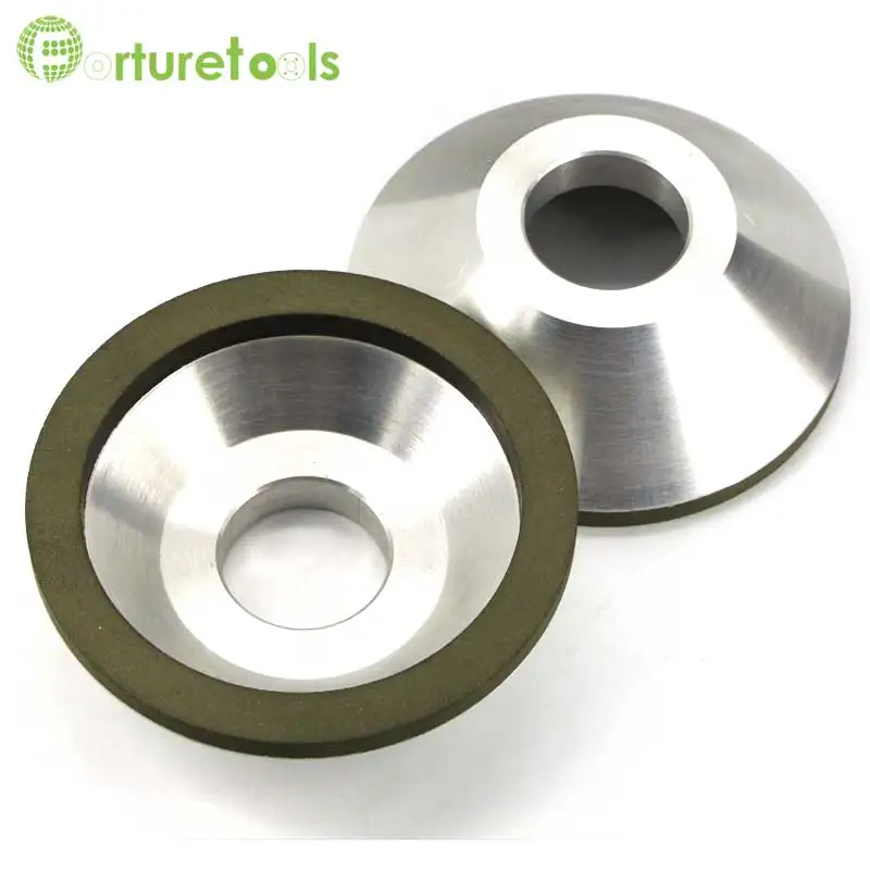 4 inch 11A2 resin bond diamond flaring cup diamond wheel for tungsten carbide stock on sale 11A2-D100-32T-5X-31.75H-SDC150 R012 4 inch 11A2 resin bond diamond flaring cup diamond wheel for tungsten carbide stock on sale 11A2-D100-32T-5X-31.75H-SDC150 R012