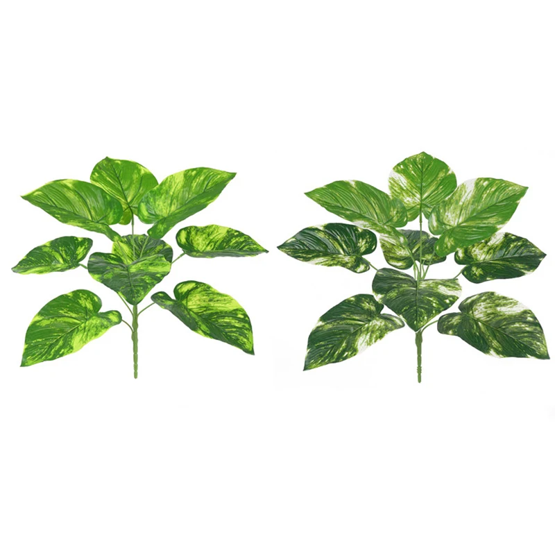 Display Artificial Plant 1pc Evergreen Leaf Realistic Simulation Fake Tree Leaves Greenery Decorative