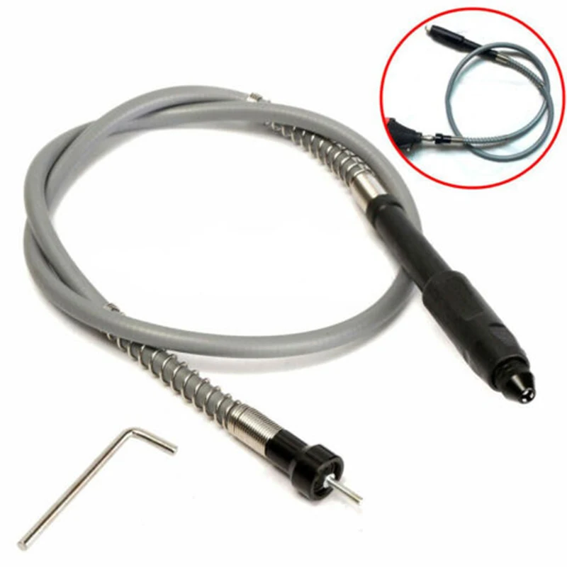 

Extension Cord Flexible Shaft Rotary Hand Tool M8 Keyless Allen Key Convenient