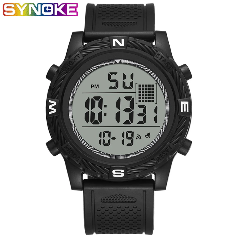 

SYNOKE Led Digital Watch Men's Watches Wrist Men Student Men Digital-Watch Sport Outdoor Waterproof Wristwatch Relogio Masculino