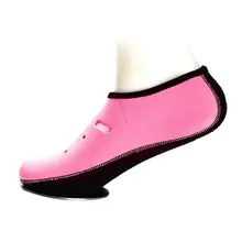 Противоскользящая пляжная водонепроницаемая обувь тапочки с отверстиями быстросохнущие носки для подводного плавания для женщин и мужчин