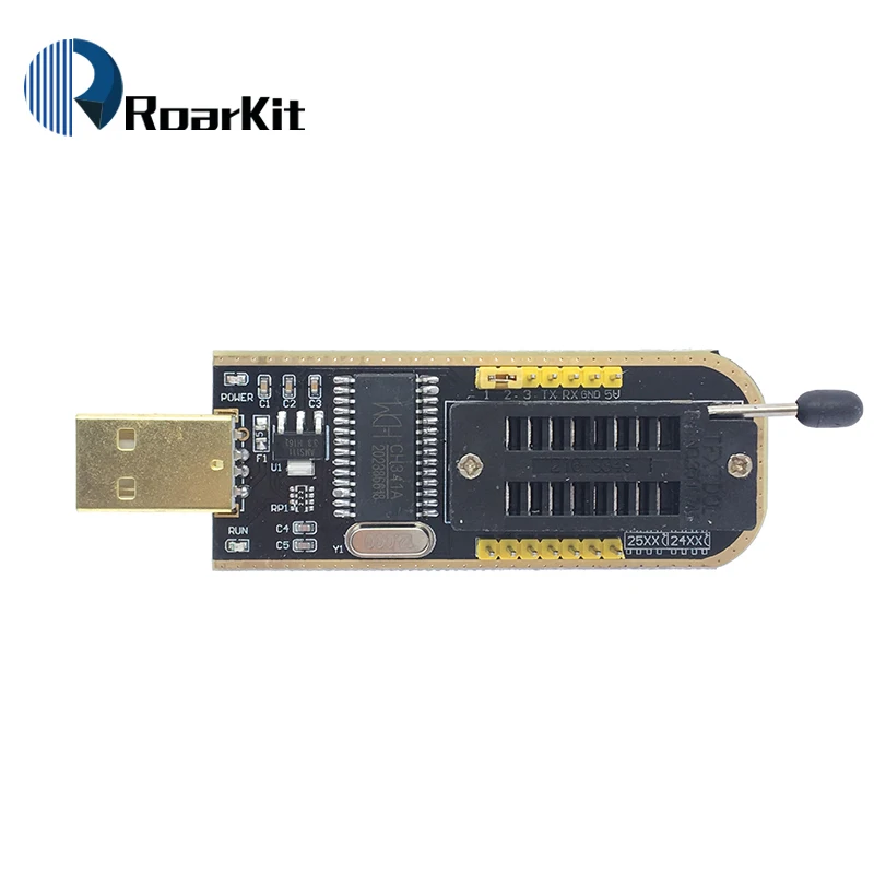Зажим для тестирования SOIC8 SOP8 EEPROM 93CXX / 25CXX 24CXX адаптер + CH341A 24 25 серия флэш BIOS USB