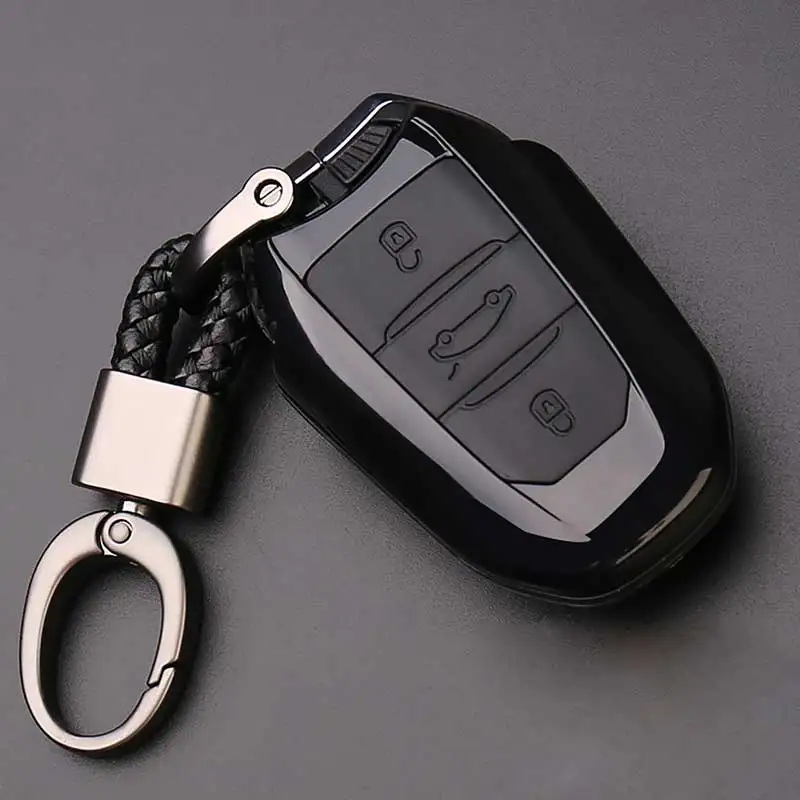 Carbon Fiber Car Key Cover Case 3 Buttons For Peugeot 3008/508/2008 For Citroen C4l/ds6/c6/ds5 Car Key Cover Carbon Fiber Car Key Cover Case 3 Buttons For Peugeot 3008/508/2008 For Citroen C4l/ds6/c6/ds5 Car Key Cover