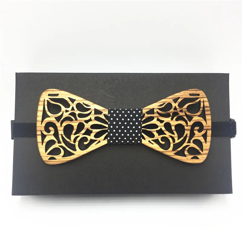 Свадебные галстук-бабочка DIY Мужская Высокая grdade деревянный галстук-бабочка, Европа и Америка Популярные поделки из дерева галстук-бабочка