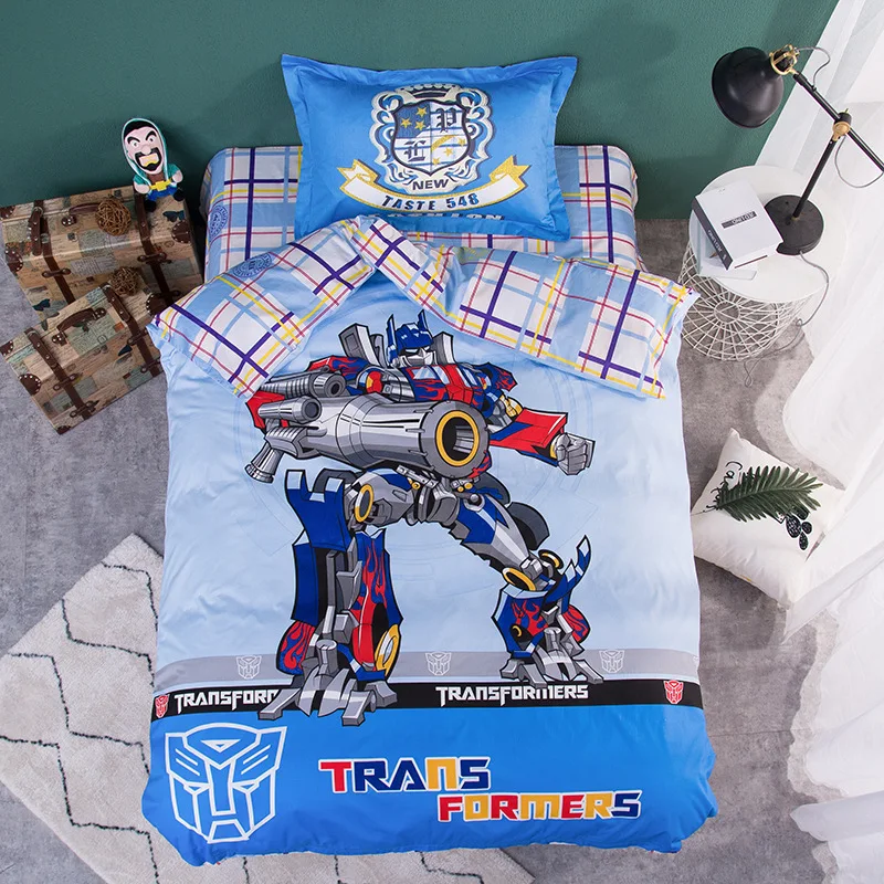 

3Pcs Children bed Bedding Sets 100%Cotton Boy girl bed set Cartoon Quilt Cover Pillowcase Bed Sheet Bed Linen girl bedding set