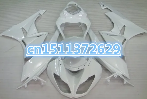 Детали обтекателя Для KAWASAKI Ninja ZX6R 636 09 10 2009 2010 полный белый обтекатель из