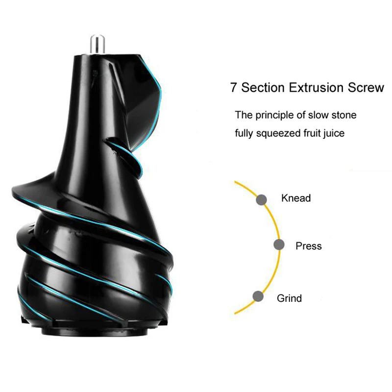 GERMAN Technology Large Mouth Slow Juicer