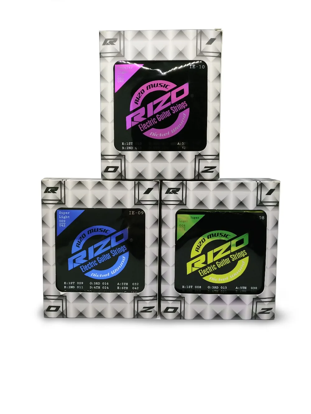 

RIZO IE-09 Electric guitar string Nickel wound guitar string Set 008 009 010