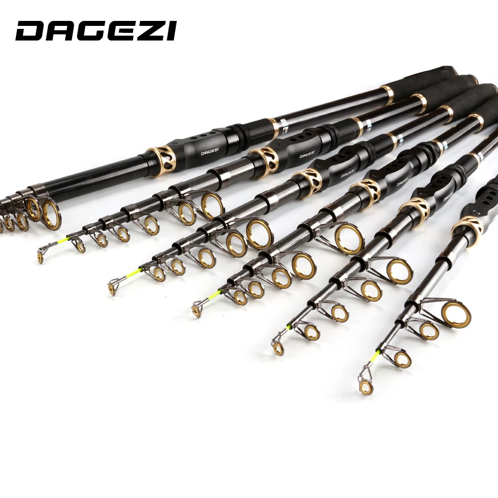 DAGEZI Fishing Rod Combo Spinning Fishing wheel With line Sea Rod 1.8-3.6M Full Kit Telescopic Spinning rod+reel fishing tackle DAGEZI Fishing Rod Combo Spinning Fishing wheel With line Sea Rod 1.8-3.6M Full Kit Telescopic Spinning rod+reel fishing tackle