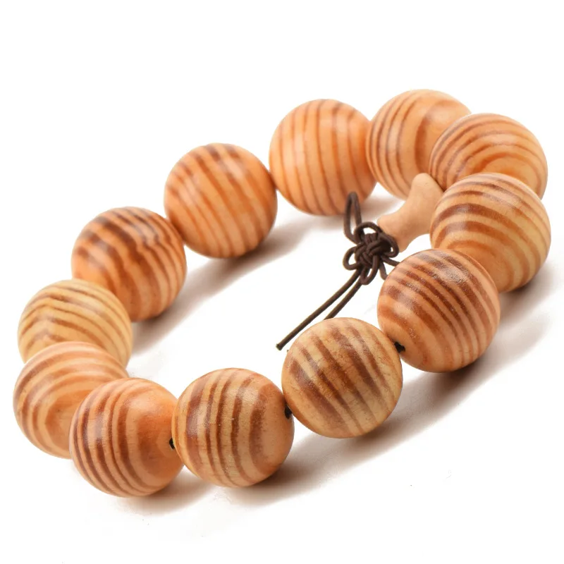 

Agathis albaPrayer Beads Bracelet Elastic Blood dragon Wood Buddha Bracelet Buddhist Prayer beads for Men Women 15/18/20MM