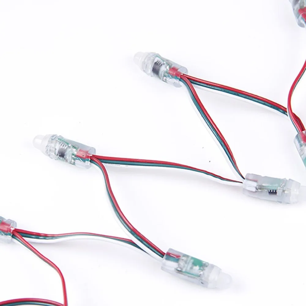1000 шт. DC5V WS2811 светодиодная Пиксельная лента RGB изменяемый светодиодный модуль