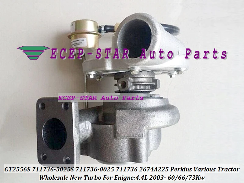 GT2556S 711736-5025S 711736-0025 711736-0029 2674A225 Turbo For Perkins Various Tractor 4.4L 2003- 60 66 73Kw  (1)