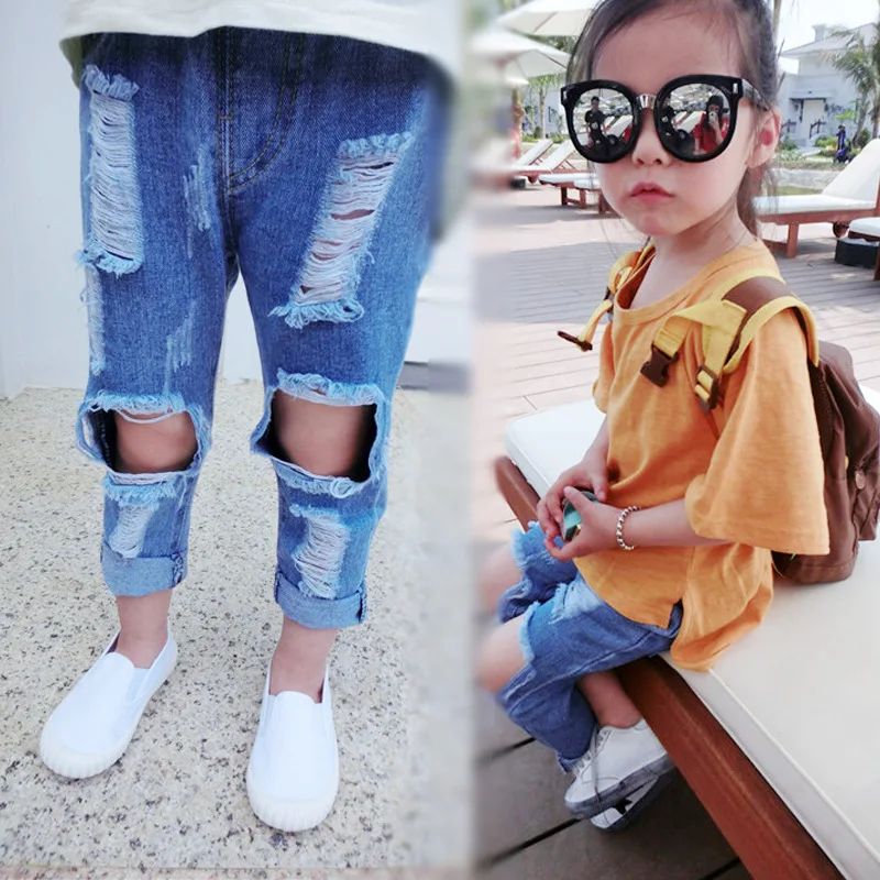 torn jeans for kids