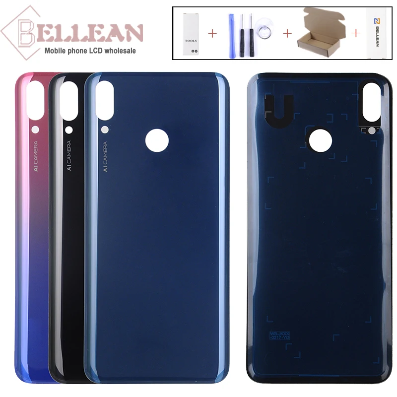 

1pcs HH For Enjoy 9 Plus Back Cover Housing Door For Huawei Y9 2019 Battery Back Cover Rear Door Housing Case Replacement