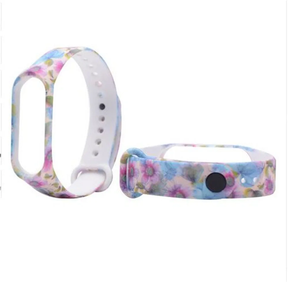 Silicone Wearable Devices New Colorful Strap For Xiaomi Mi Band 3 Wearable Smart Bracelet Accessories Replacement Band