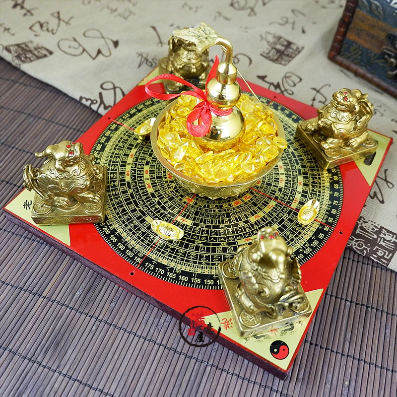 Geomantic master tool -HOME OFFICE efficacious Town house money drawing PIXIU Crystal Bagua Array Diagrams FENG SHUI LUO PAN | Дом и сад