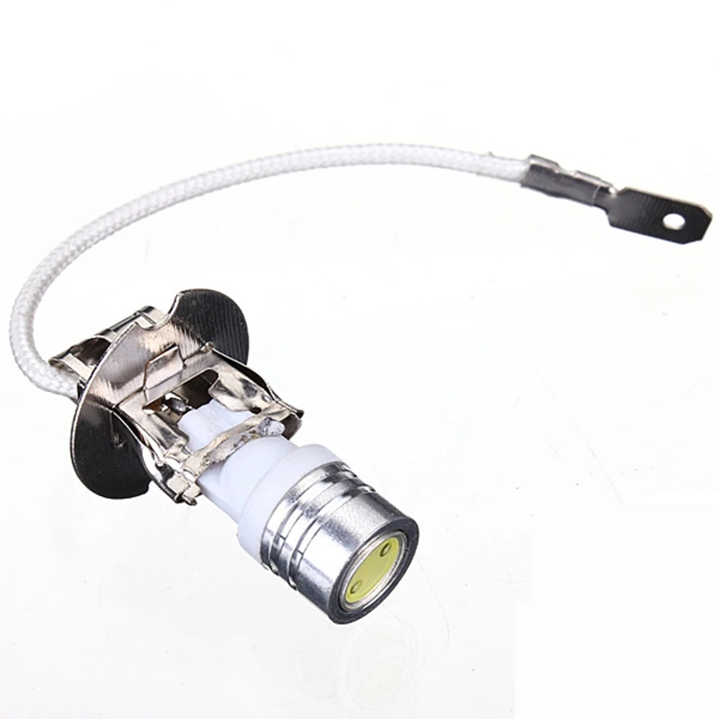 4 pcs H3 Led Bulb Car Fog Lights High Power Lamp Leds Bulbs For HID