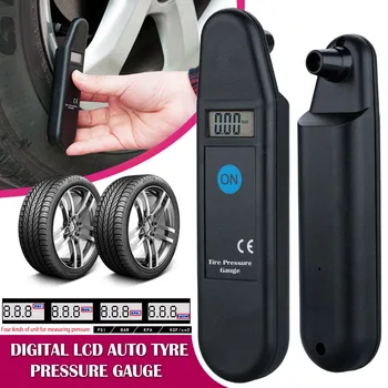 

2017 Universal Portable Car Tire Pressure Gauge With Screen Display Accurate Tire Detection Scanning Tool car-styling
