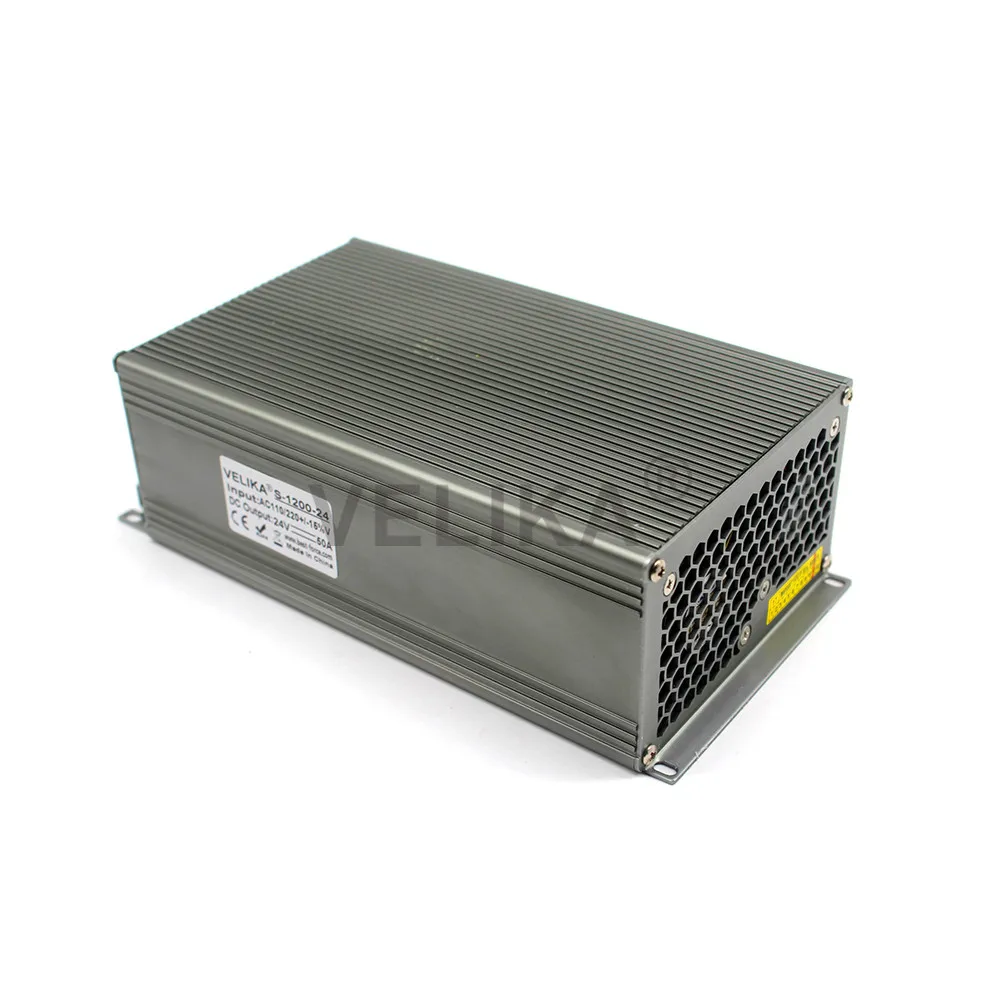 Одиночный переключатель источника питания 24V 50A 1200W трансформаторы драйвера 110V 220V