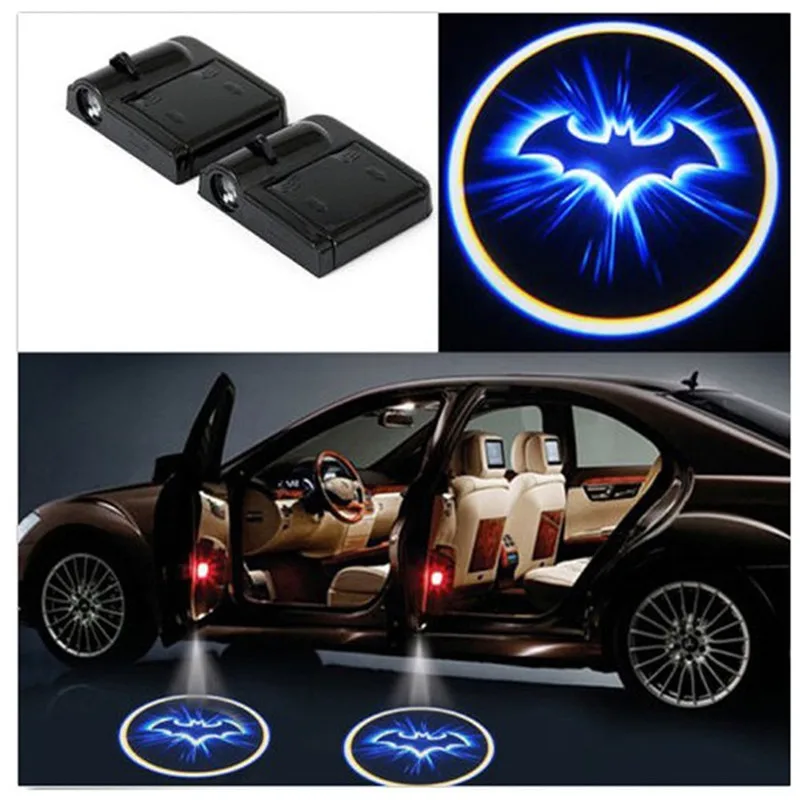 

Wireless Car Door Welcome light LED Laser Projector Logo Ghost Shadow Light for VW Ford BMW Toyota universal courtesy lamp