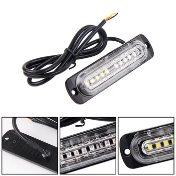 

10LED Flashlight 12-24V IP65 Waterproof Durable Warning Lamp for Car TD326