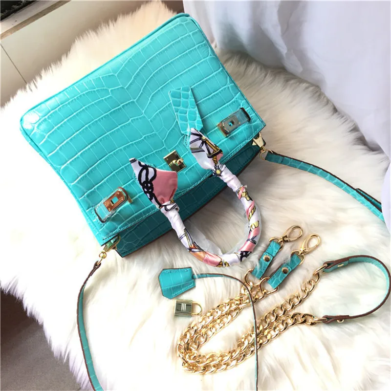 

luxury designer Platinum tote woman Genuine Leather handbags women chain shoulder bag ladies hand bags purse sac a main femme