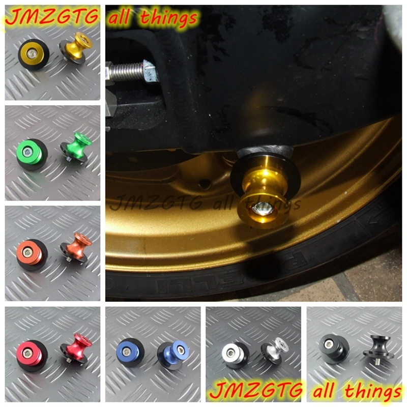 

8MM Motorcycle Accessories CNC Swingarm Spool For KAWASAKI Z650 Z800 Z900 NINJA650 Z1000 Z1000SX ZX6R ZX10R VERSYS650 100 KEL650