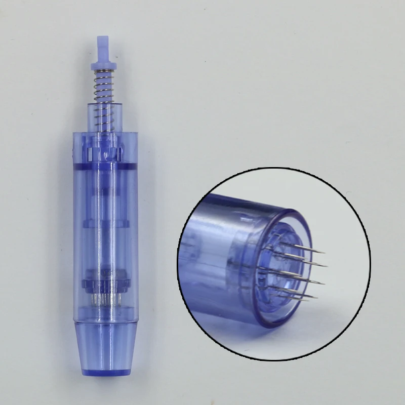 10 шт. 12 pin синий микро иглы cargridge Электрический DR derma ручка Запасные головка из