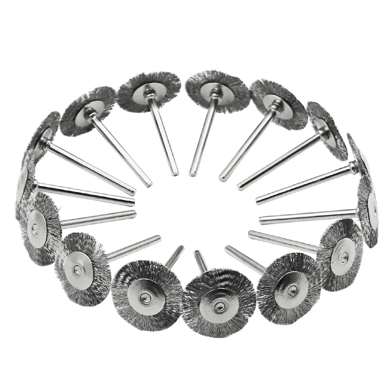 Set Di Spazzole Metalliche Per Bonsai – Minispazzole Con Manico Ergonomico, In Acciaio Resistente Alla Ruggine, Per Tronchi E Radici