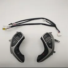 Многофункциональная кнопка рулевого колеса, кнопки аудио и круиз-контроля с кабелями для hyundai Elantra 2012 2013/для I30