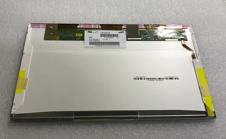

Новый ЖК-экран 14,0 дюйма LTN140AT16 LTN140AT07 LTN140AT26 LTN140AT02 LTN140AT04 LTN140AT22 1366*768