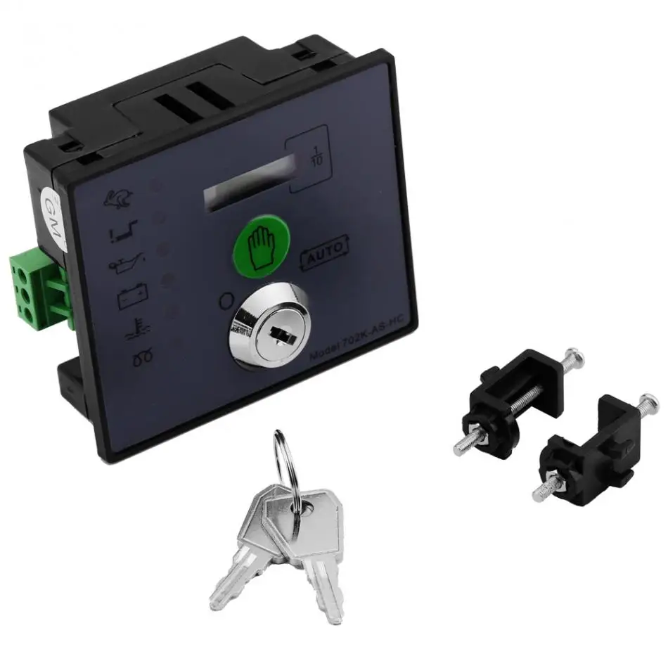 

High Quality 702K-AS-HC Automatic Start Diesel Generator Controller Board Monitor Panel