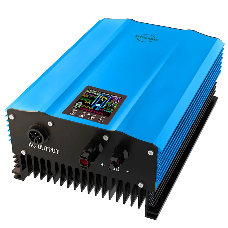 1200 Вт сетевой инвертор PV Voc вход 55 90 в солнечный AC110V 230 домашние солнечные системы