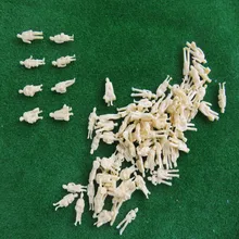 100 шт архитектура 1:100 масштаб 1,8 см ABS пластик кожа цветные фигурки модель делая поезд макет людей