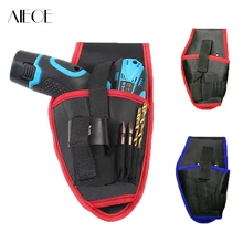 15*26 см портативный Аккумуляторный сверлильный держатель дрель Беспроводная отвертка черная поясная сумка для электроинструмента для 12 В Электрическая дрель для переноски